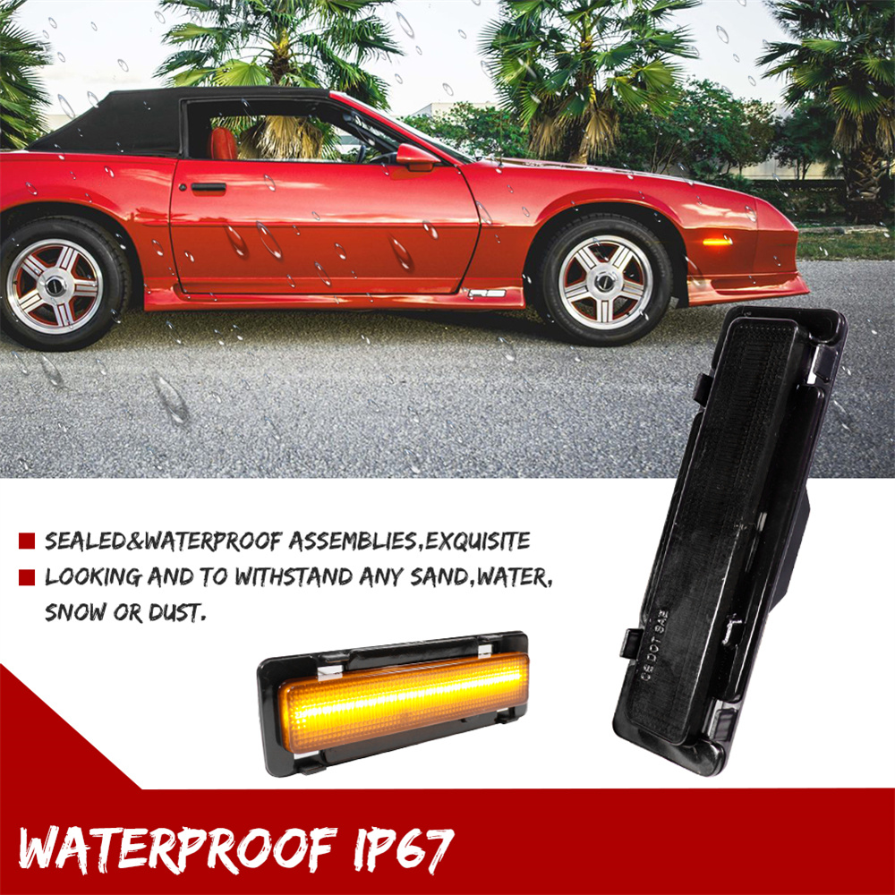 Car LED Front / Rear Fender Fl - Signal Flare Kit recension och pris