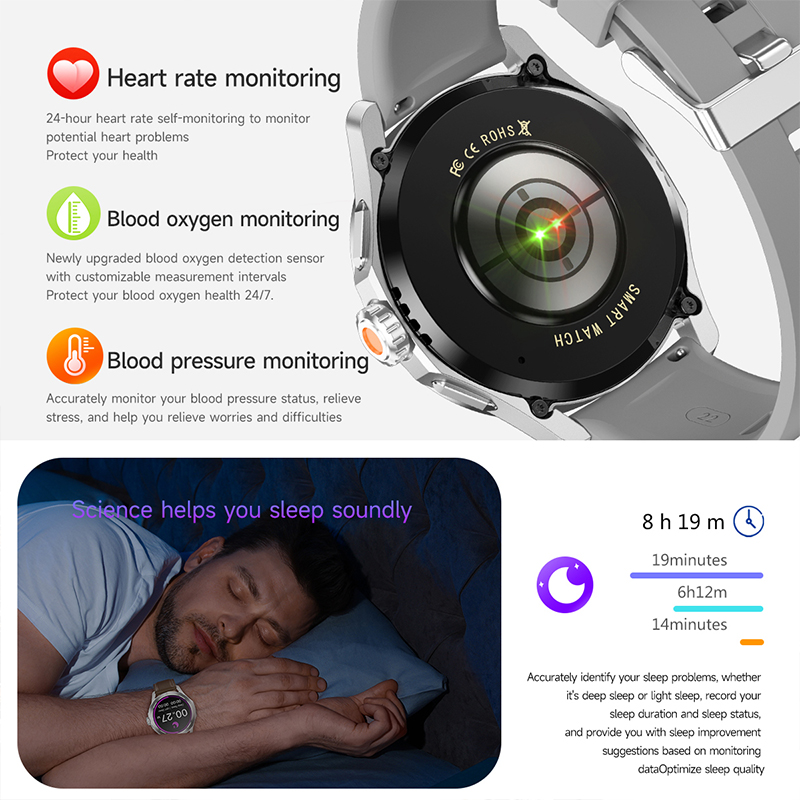 New Watch S4 Ultra Sports Smar - Compass Lensatic recension och pris