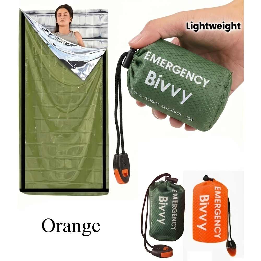 3Pcs Emergency Sleeping Bag Ki - Bivy Bag Emergency recension och pris