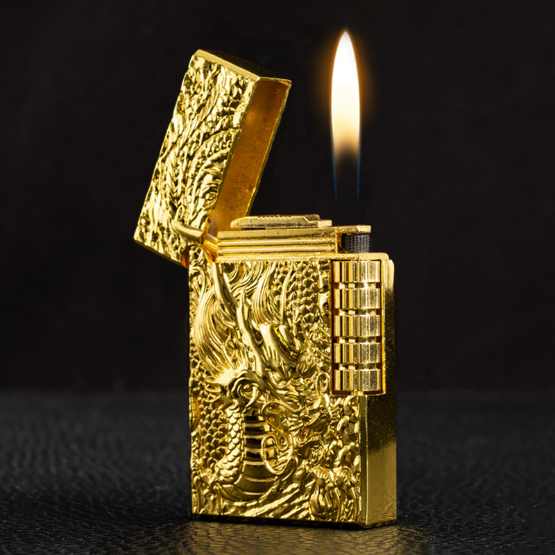 Dragon Gas Lighter Grinding Je - Fire Starting Kit recension och pris