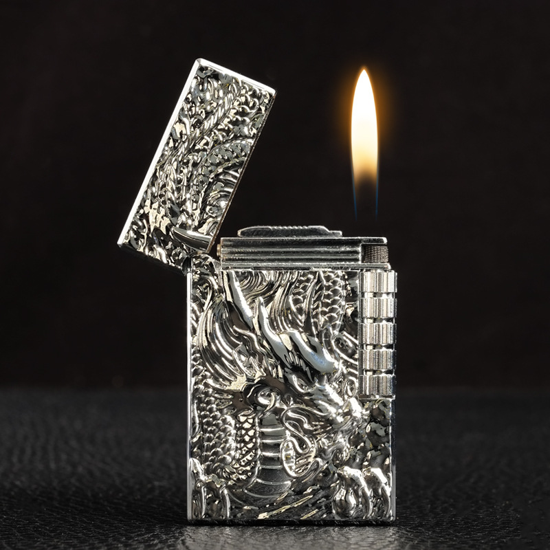 Dragon Gas Lighter Grinding Je - Fire Starting Kit recension och pris