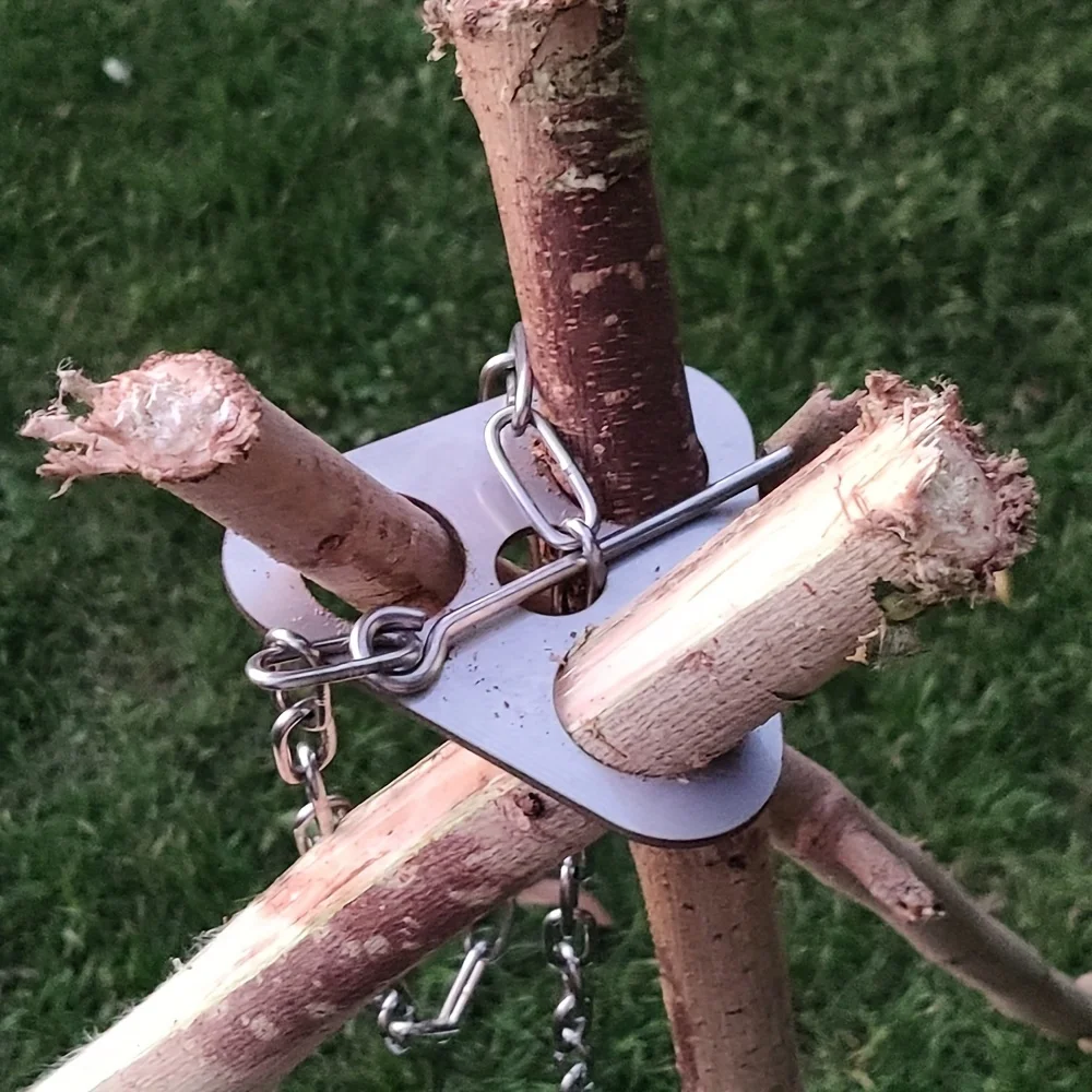 Outdoor BBQ Tripod Portable De - Fire Starting Kit recension och pris