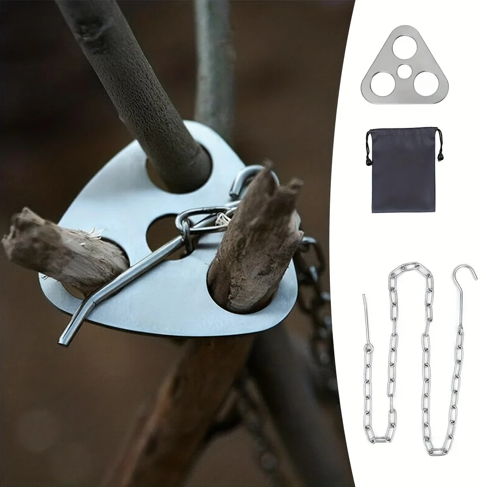 Outdoor BBQ Tripod Portable De - Fire Starting Kit recension och pris