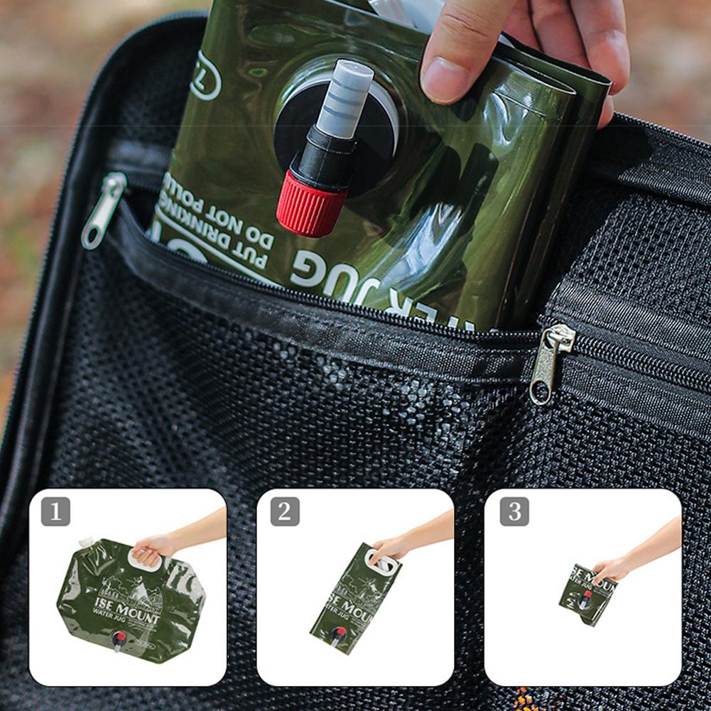 8L Large Capacity Outdoor Fold - Water Bag Collapsible recension och pris